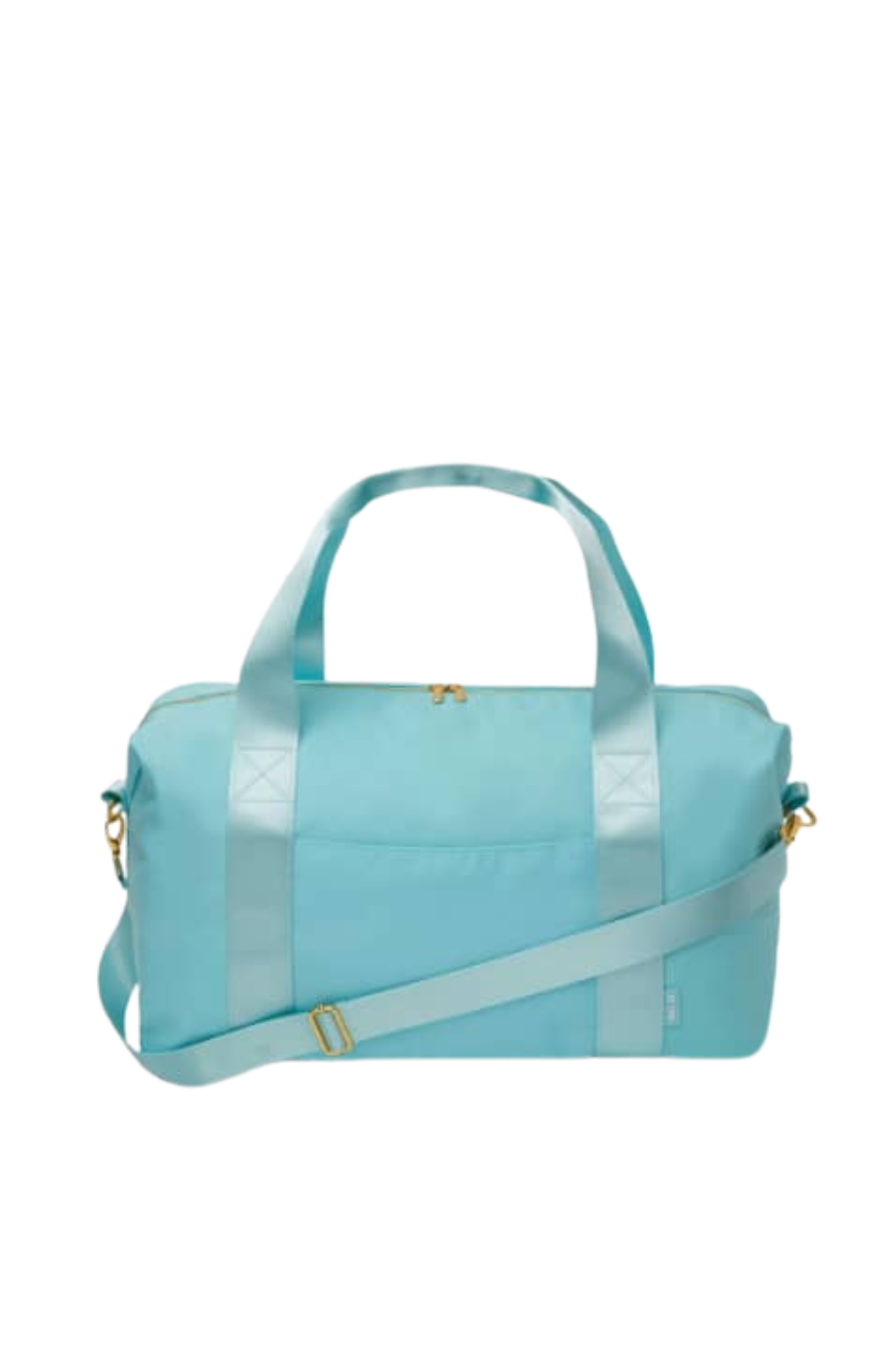 OVERSIZED NYLON TURQUOISE DUFFLE