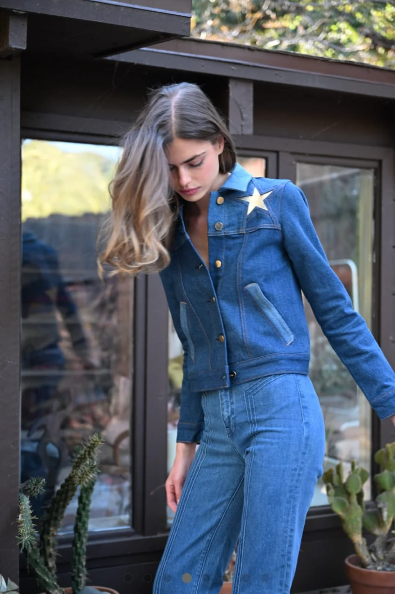 STAR DENIM JACKET
