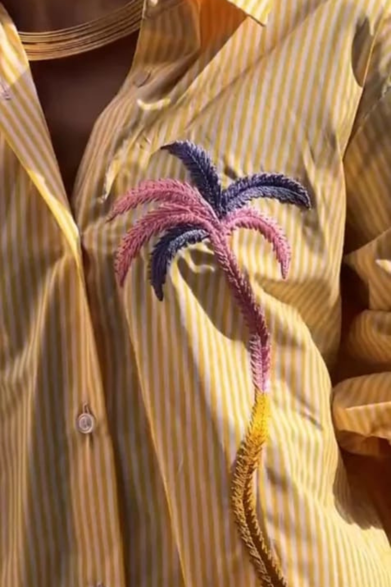 YELLOW STRIPED SET