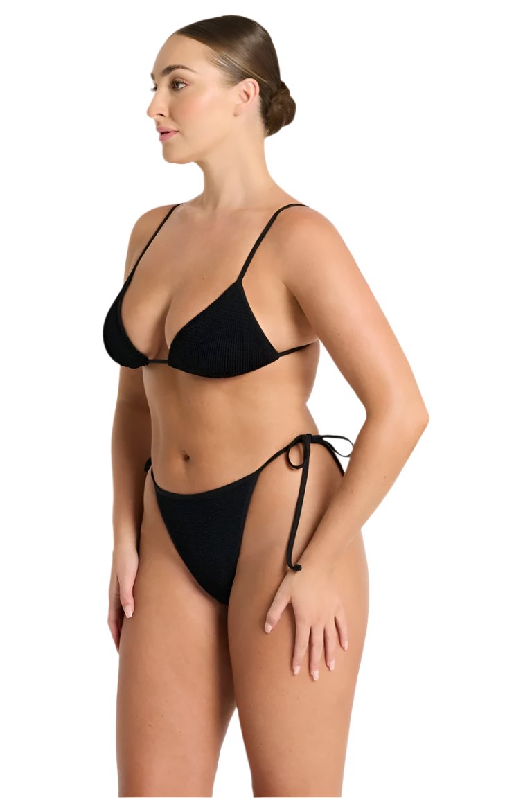 LUANA/ANISHA TRIANGLE BIKINI BLACK
