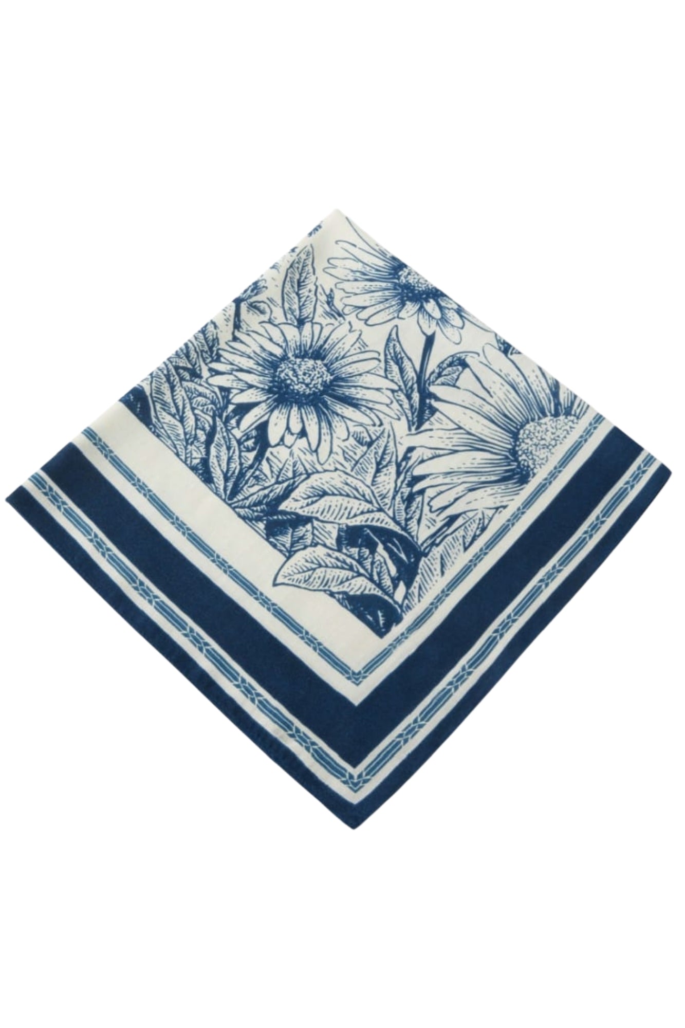 BLUE HEADSCARF