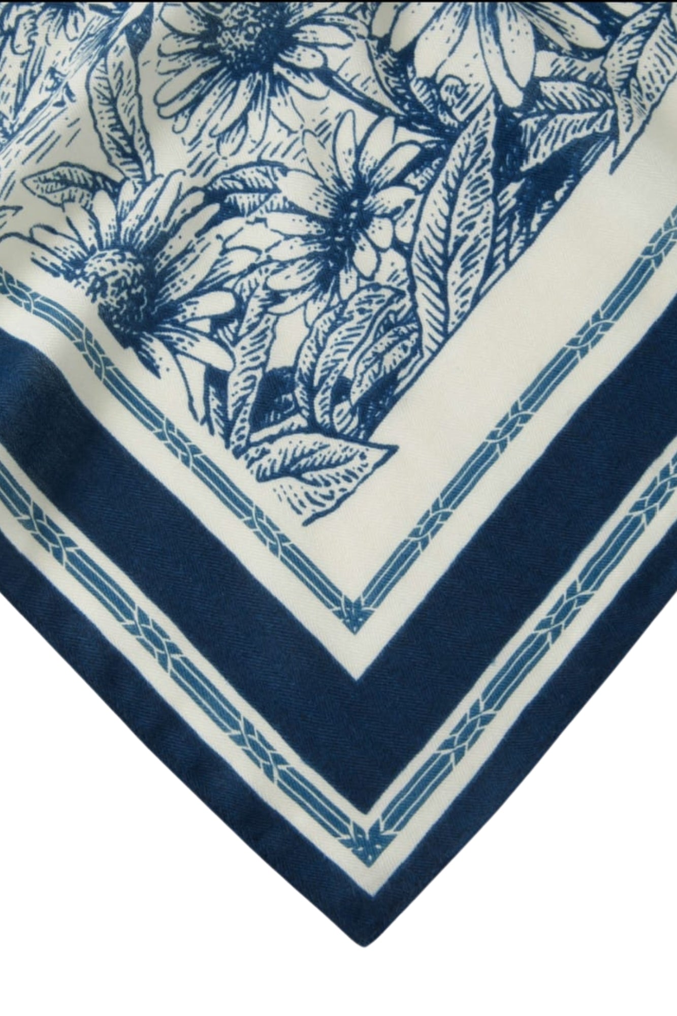BLUE HEADSCARF