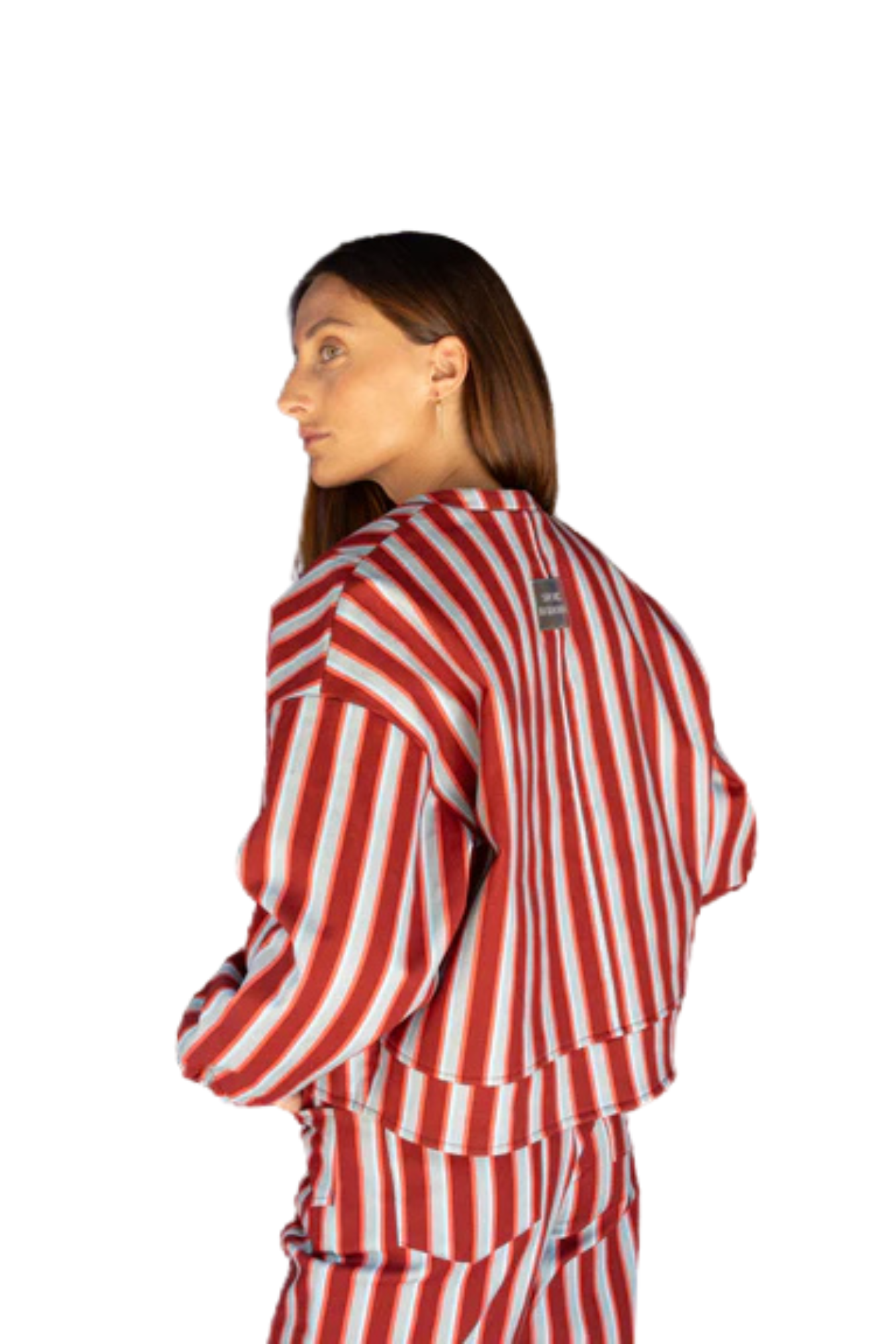 BOMBER BURGUNDY BLUE JACKET