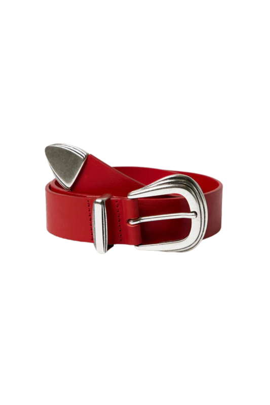 CINTURON COWBOY ROJO