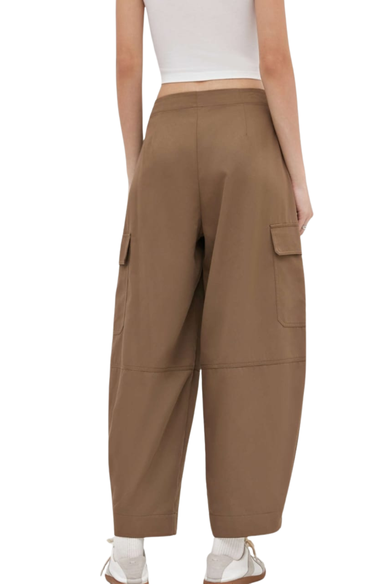 PLEATED CARGO PANTS