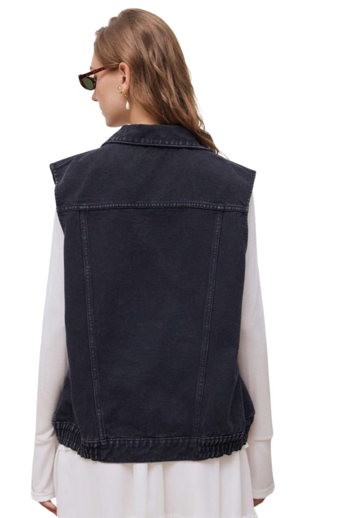 DENIM JACKET VEST
