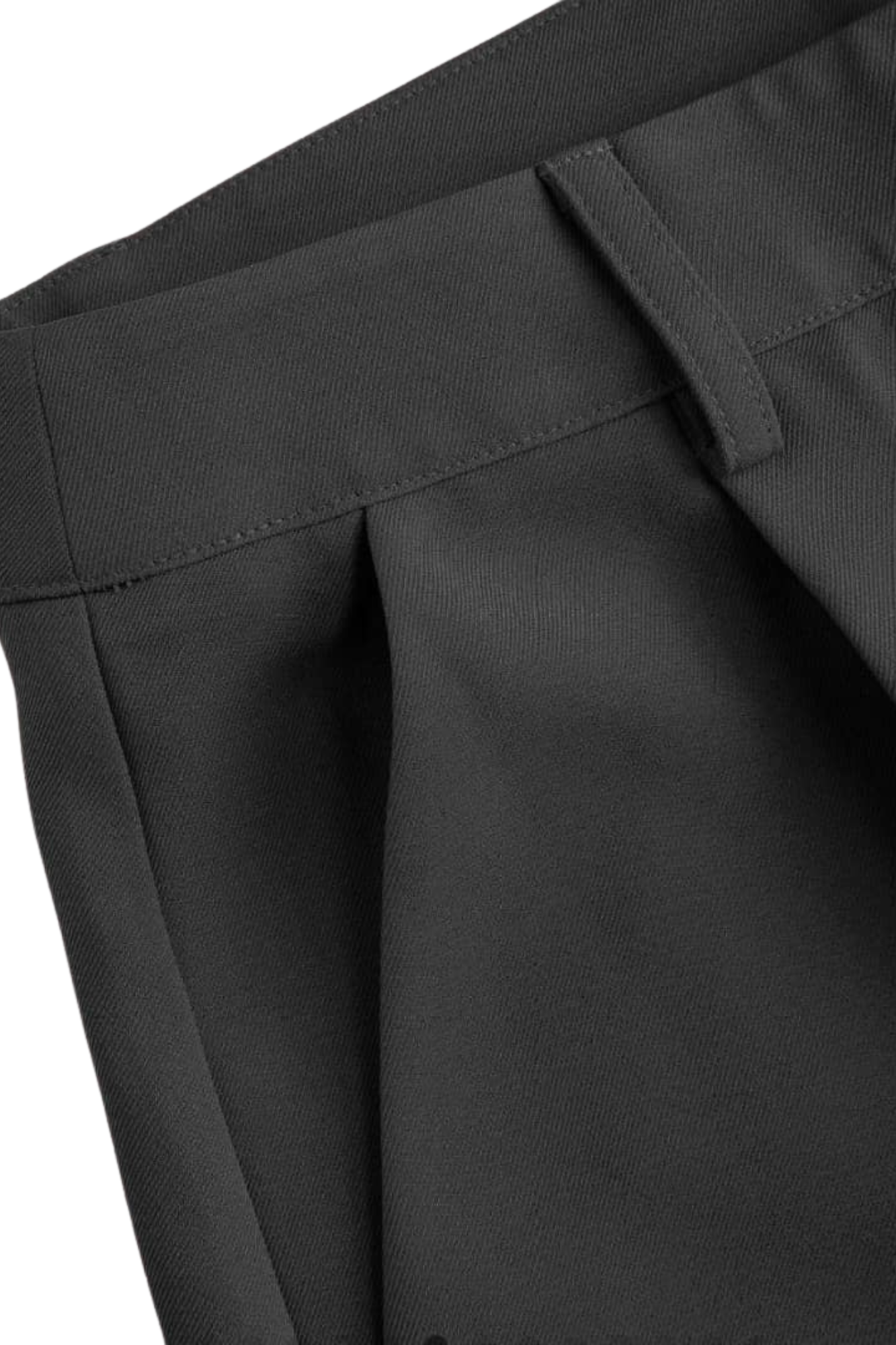 TROUSERS WITH POCKET DARK GREY