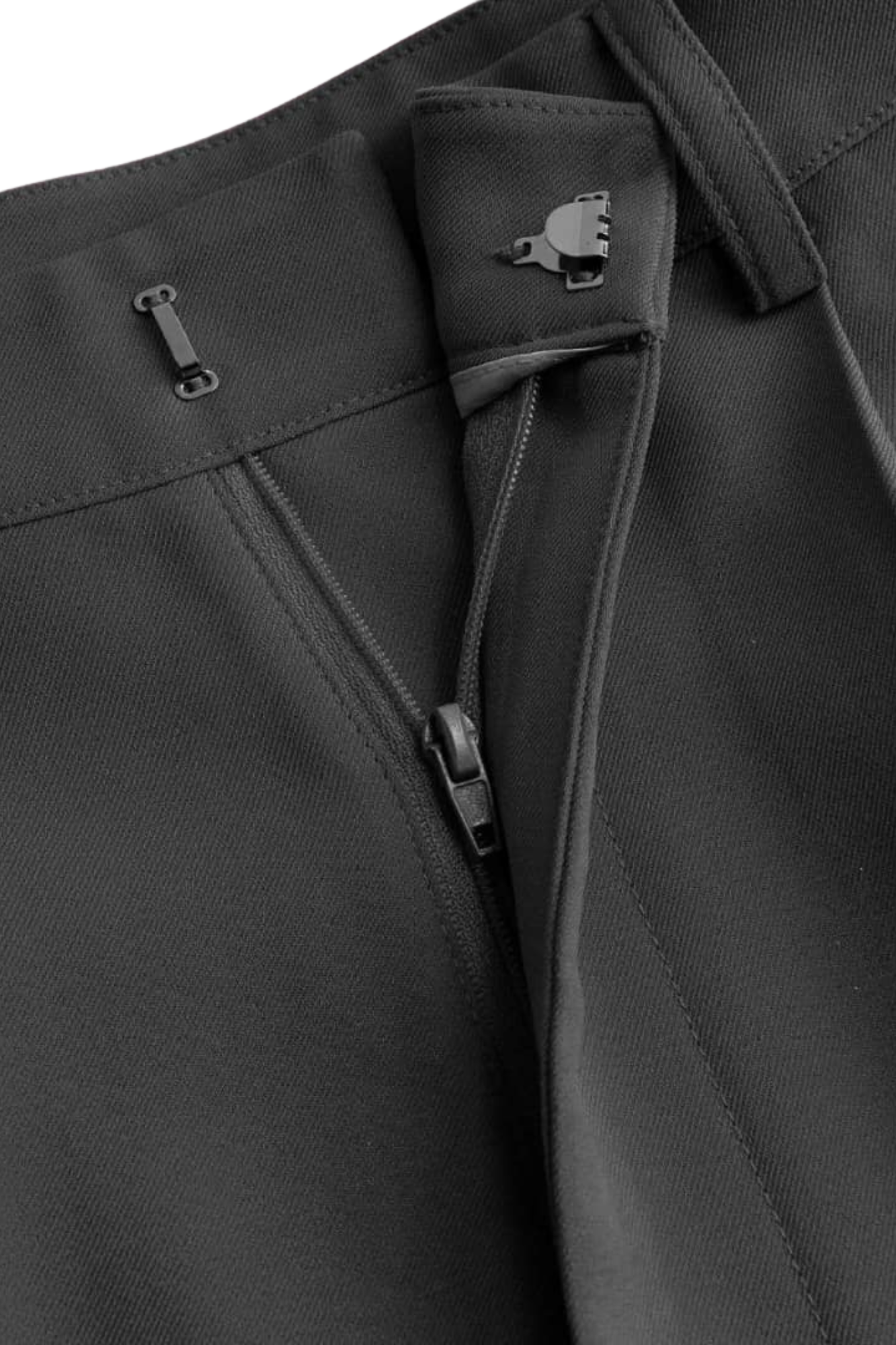 TROUSERS WITH POCKET DARK GREY