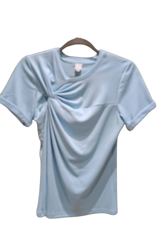 VALENTINA LIGTH BLUE T-SHIRT