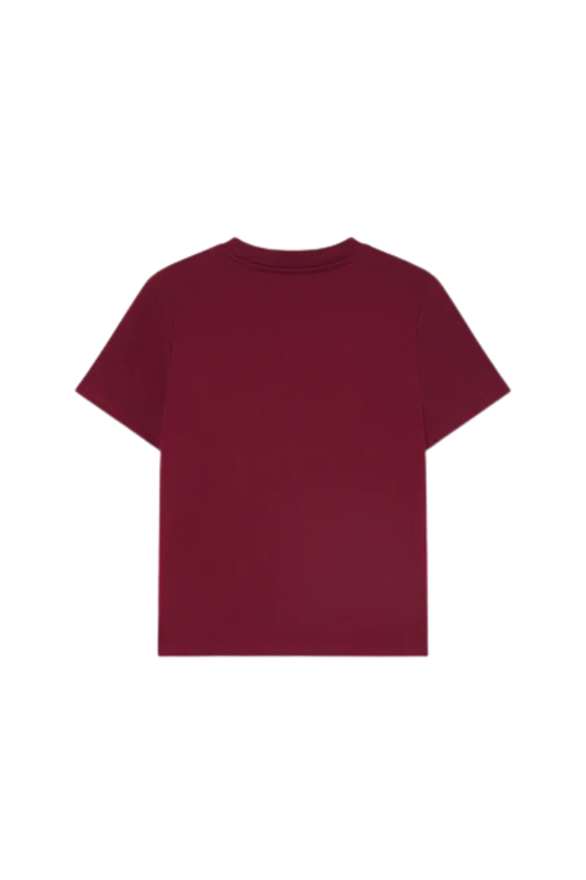 CAMISETA ALGODON GRANATE