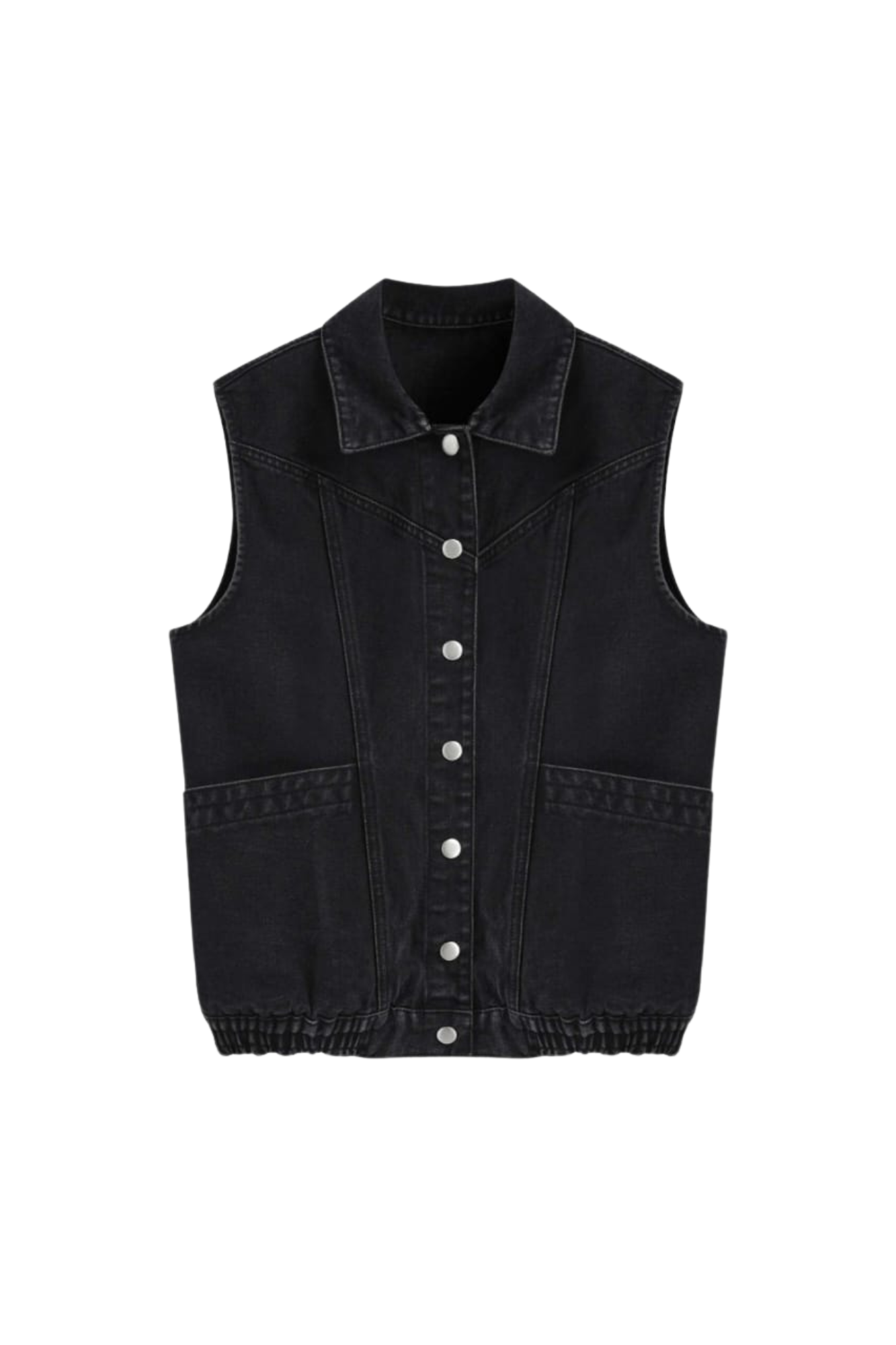 DENIM JACKET VEST