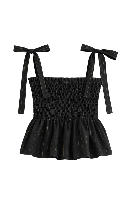 GIGI TOP & SKIRT BLACK