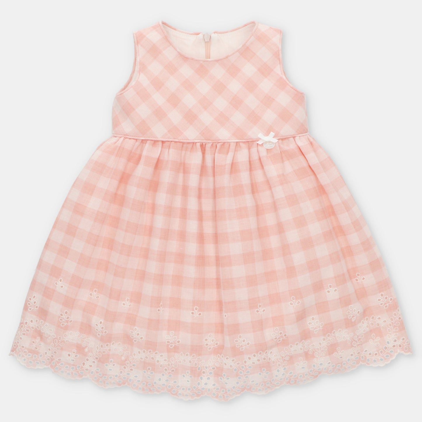 VESTIDO TELA CUADROS NIÑA TOLOUSE