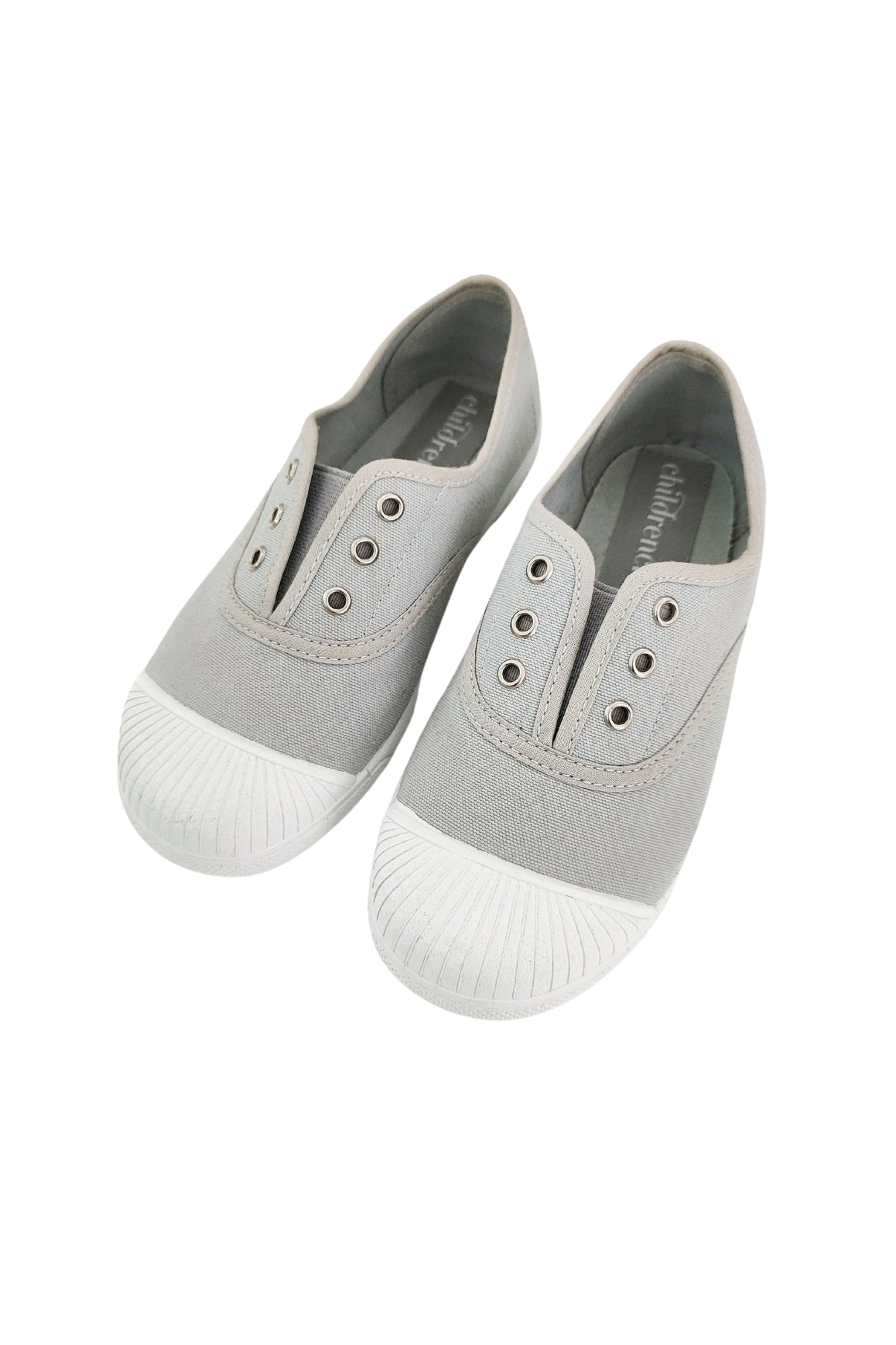 CAPTOE SLIP-ON SNEAKERS IN GREY