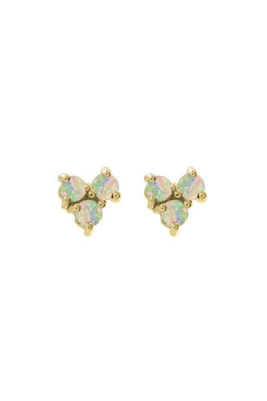 STONE TRI STUD OPAL