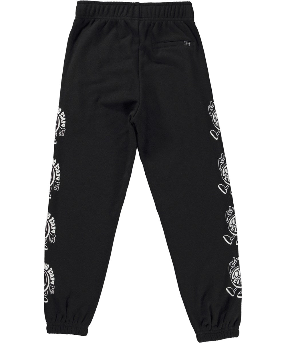 ALLEN SOFT PANTS - BLACK