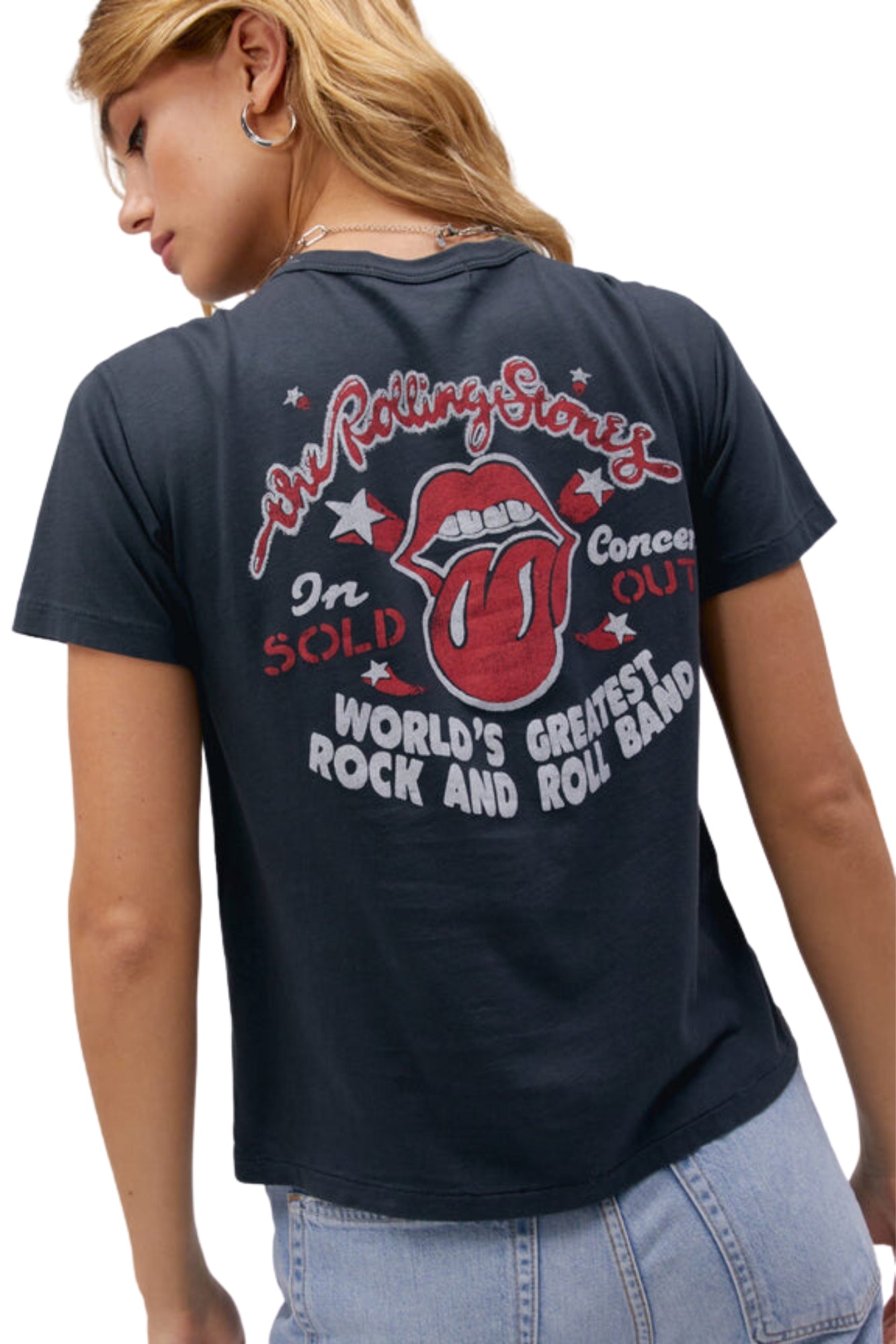 ROLLING STONES 78 US TOUR RINGER TEE