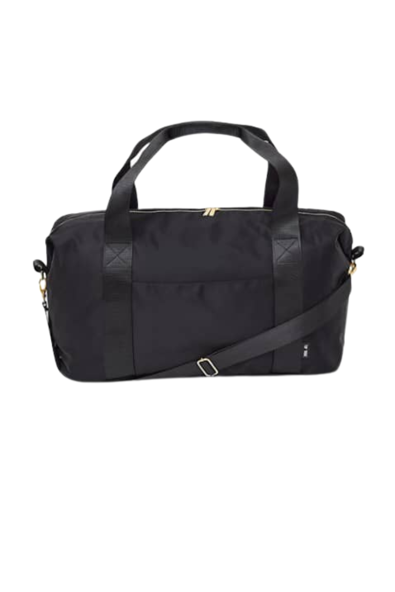 OVERSIZED NYLON BLACK DUFFLE