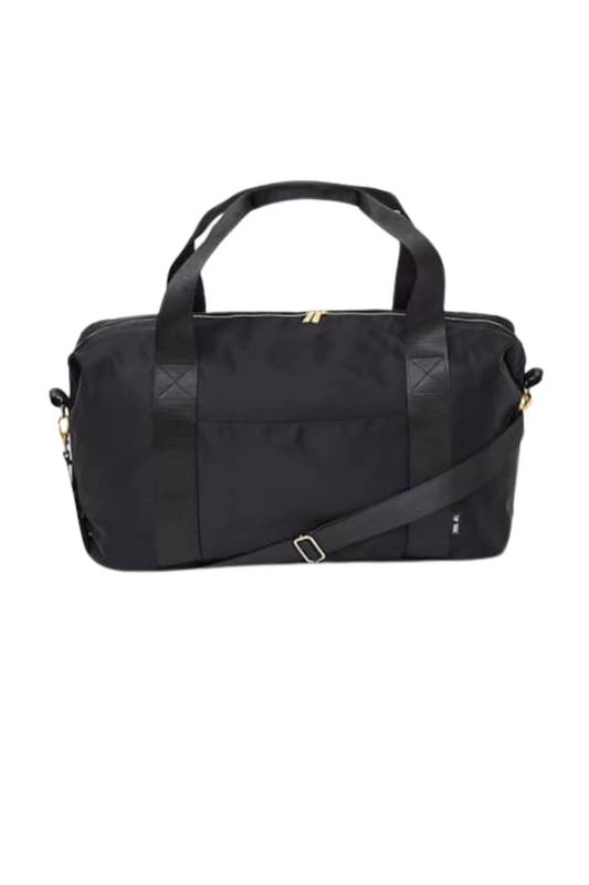 OVERSIZED NYLON BLACK DUFFLE