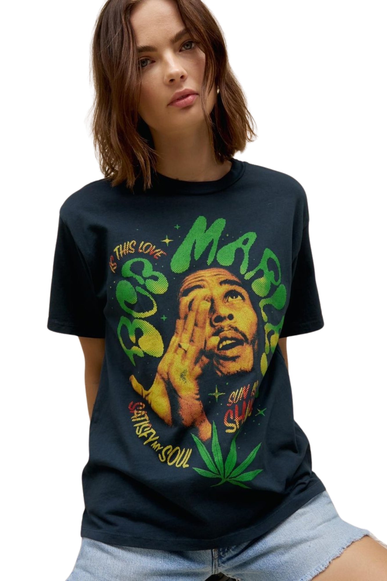 BOB MARLEY TEE VINTAGE