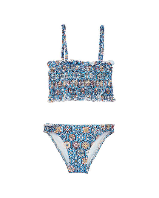 THE INDIGO BIKINI SET - PATCHWORK