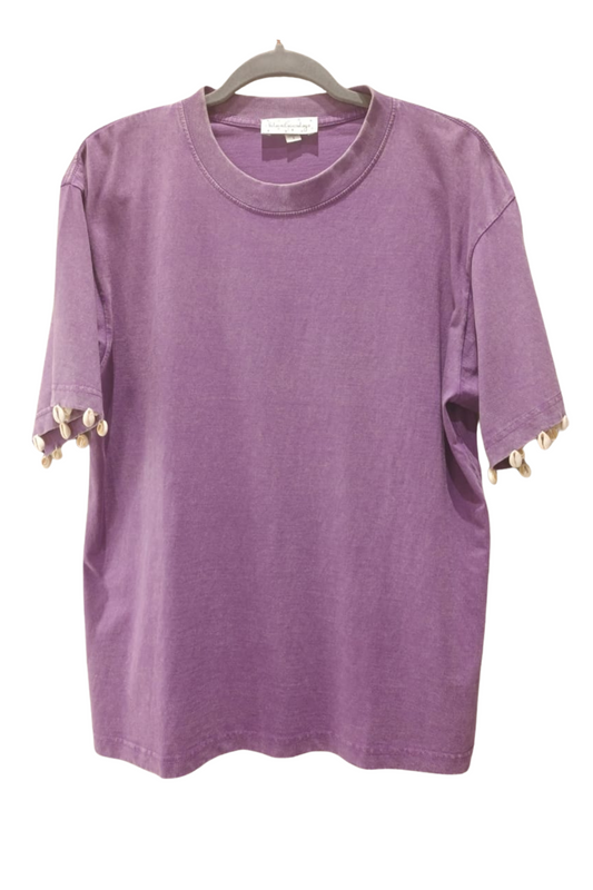 SHELL TSHIRT PURPLE