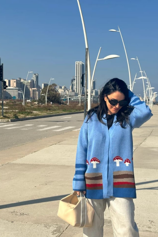 SHROOM CARDIGAN