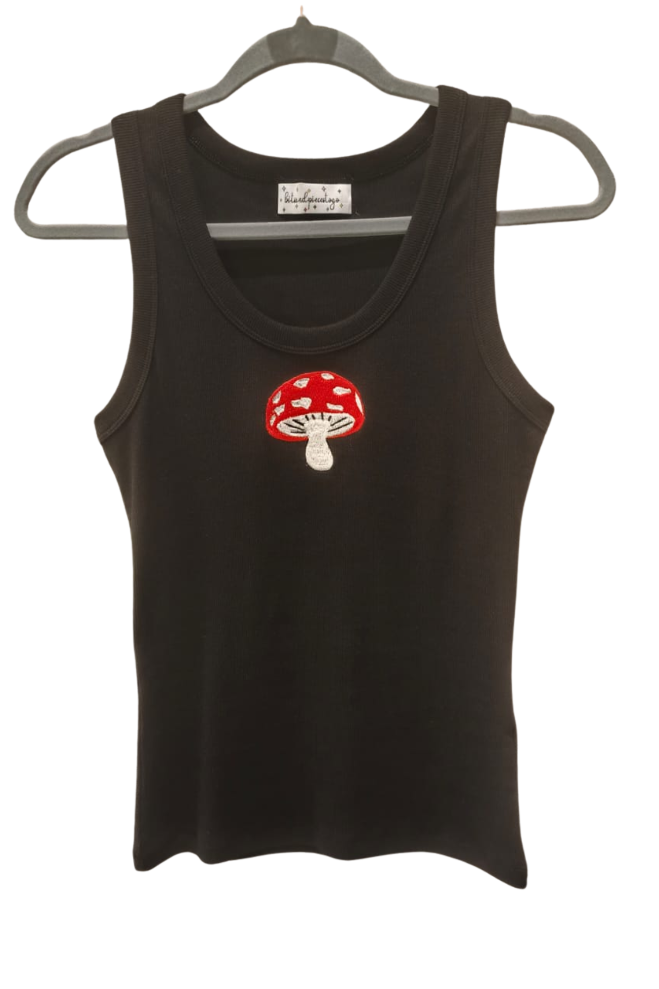 VEST BLACK MUSHROOM