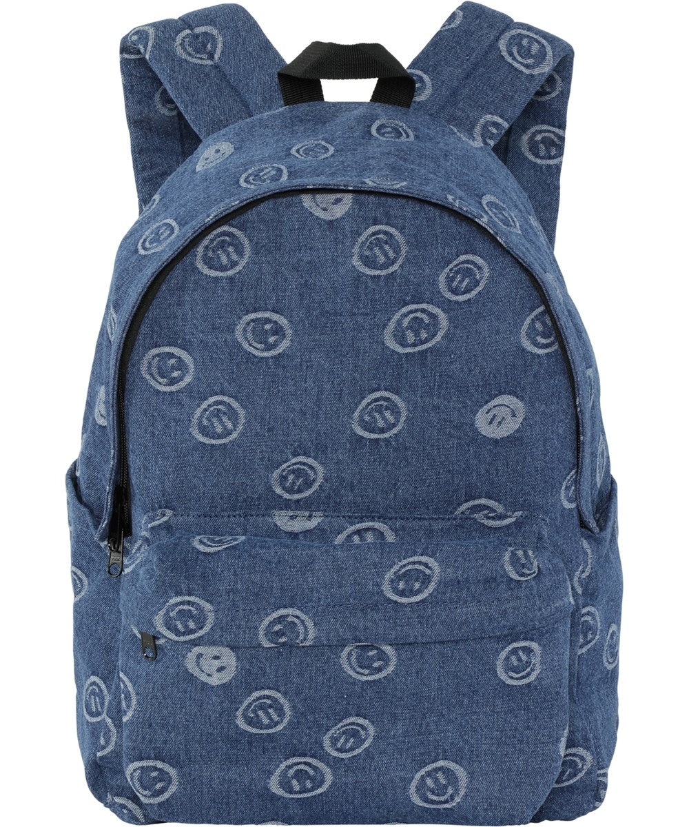 BACKPACK DENIM - BLUE HAPPINESS