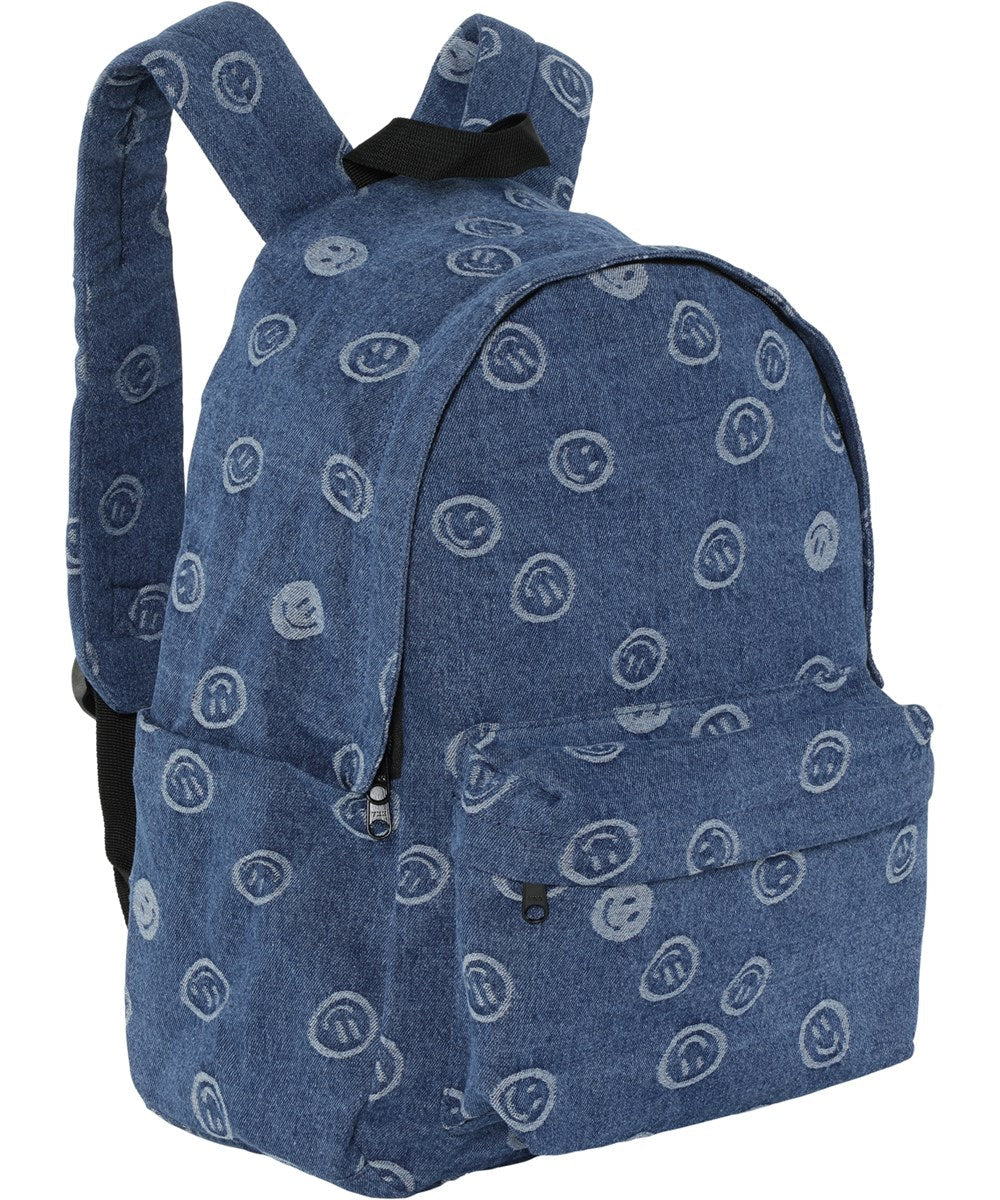 BACKPACK DENIM - BLUE HAPPINESS