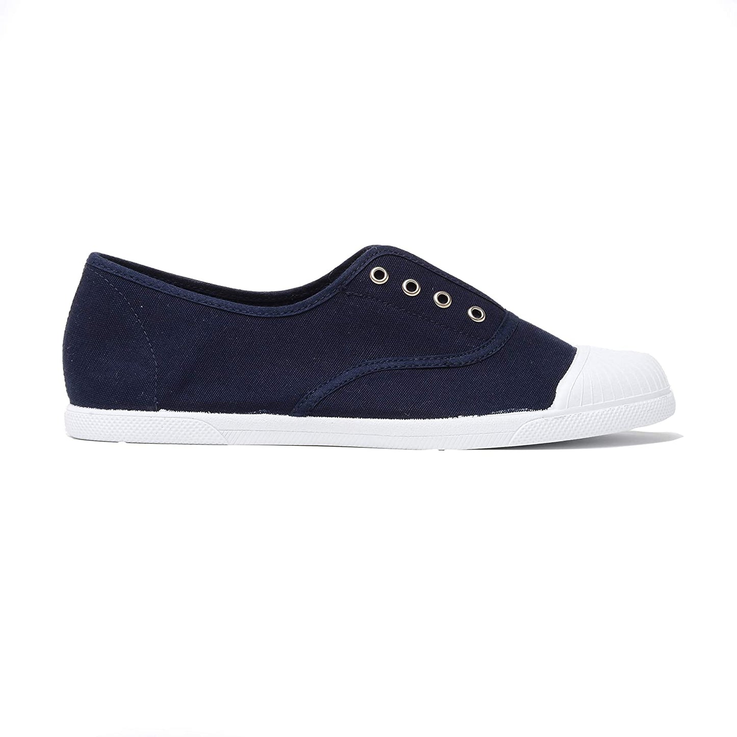 CAPTOE SLIP-ON SNEAKERS IN NAVY