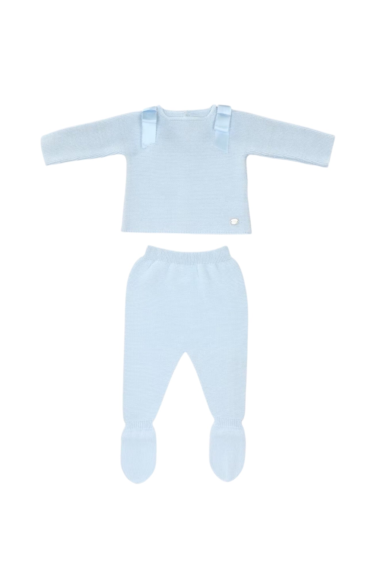 CONJUNTO UNISEX PLUMETI AZUL EMPOLVADO