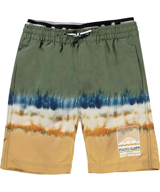 NEAL SWIM SHORT - TIE DYE BLOCK