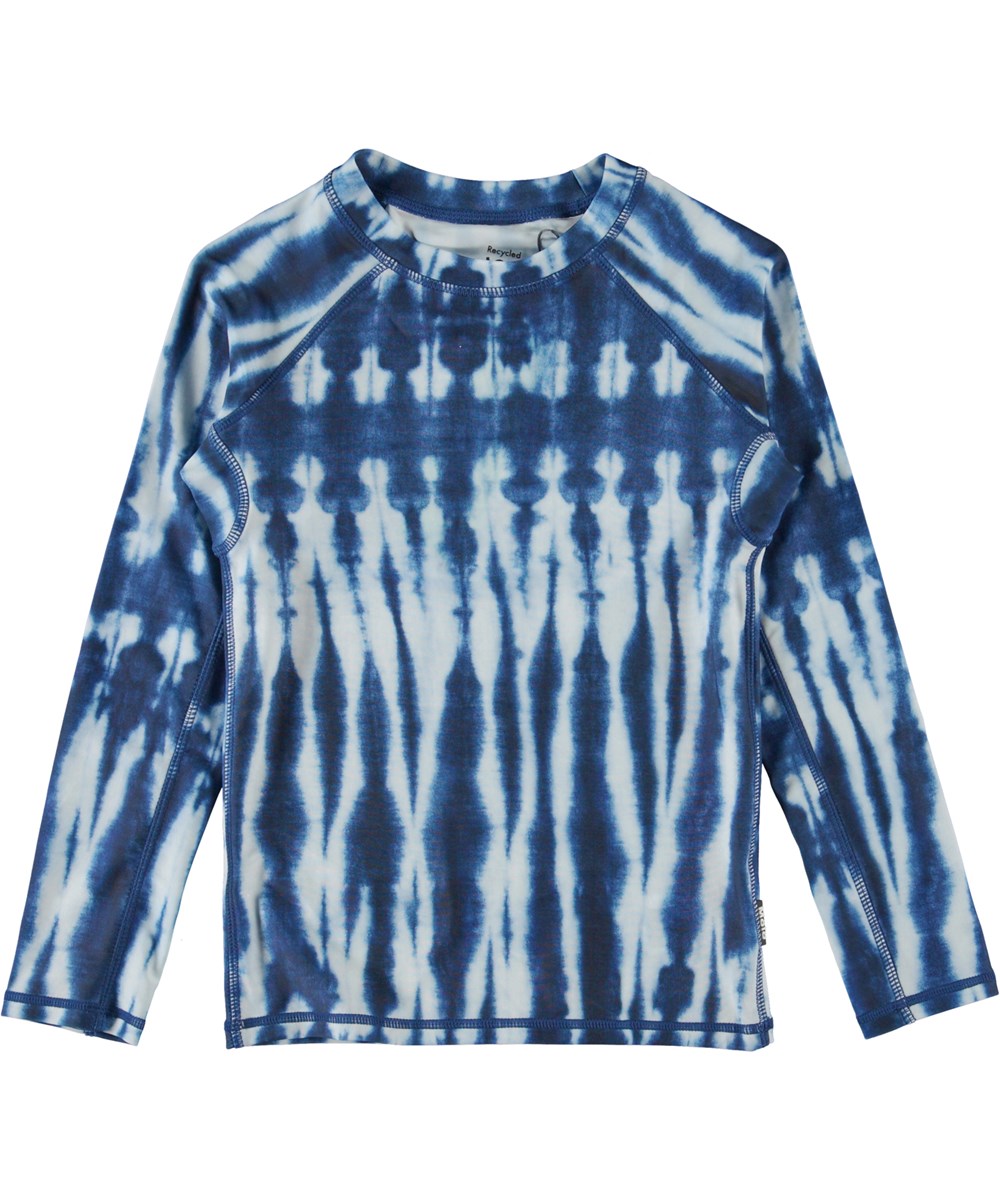 NEPTUNE RASH GUARD - TIE DYE VERTICAL