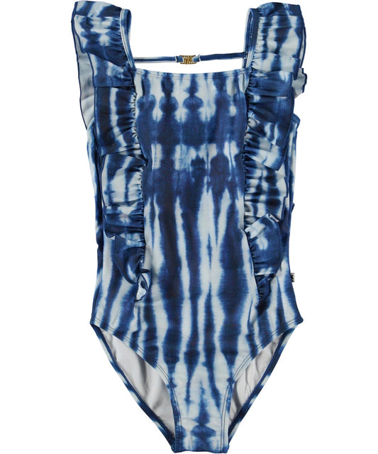 NATHALIE SWIMSUIT - TIE DYE VERTICAL