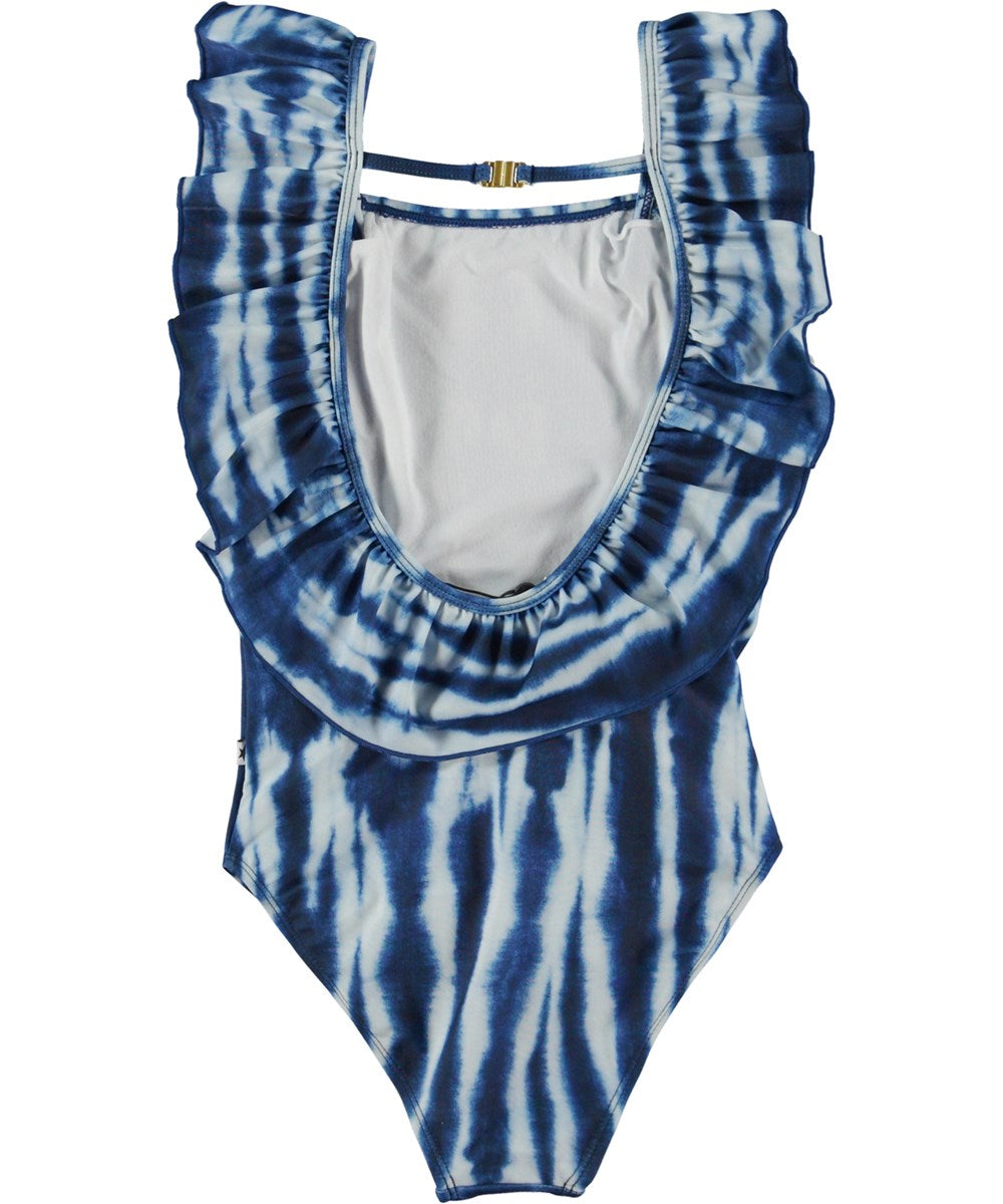 NATHALIE SWIMSUIT - TIE DYE VERTICAL