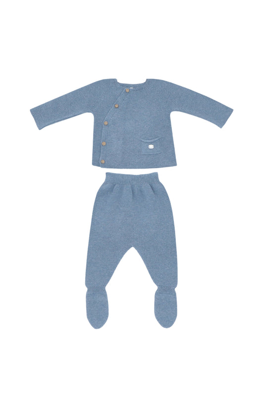 CONJUNTO UNISEX CHAMBRAY AZUL DENIM