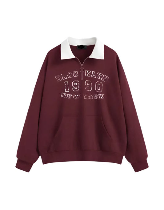 BROOKLIN SWEATSHIRT VINO