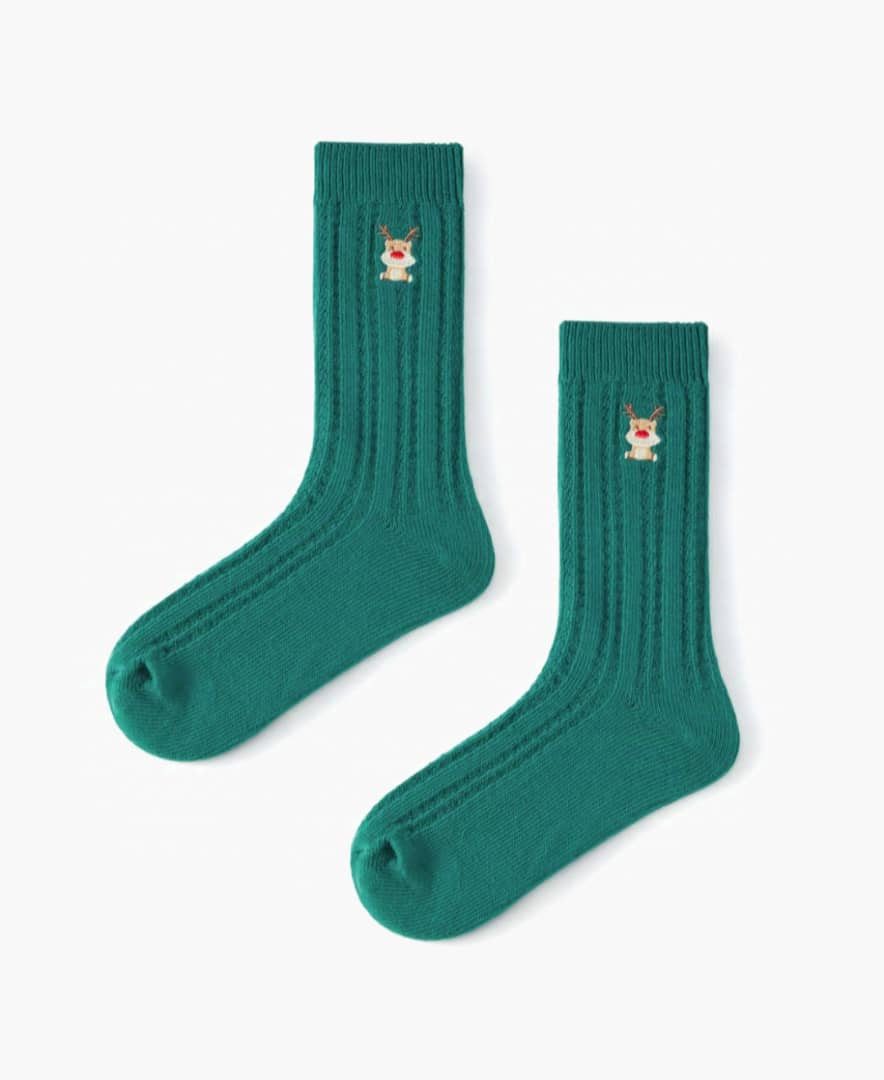 ANKLE SOCKS GREEN RENO