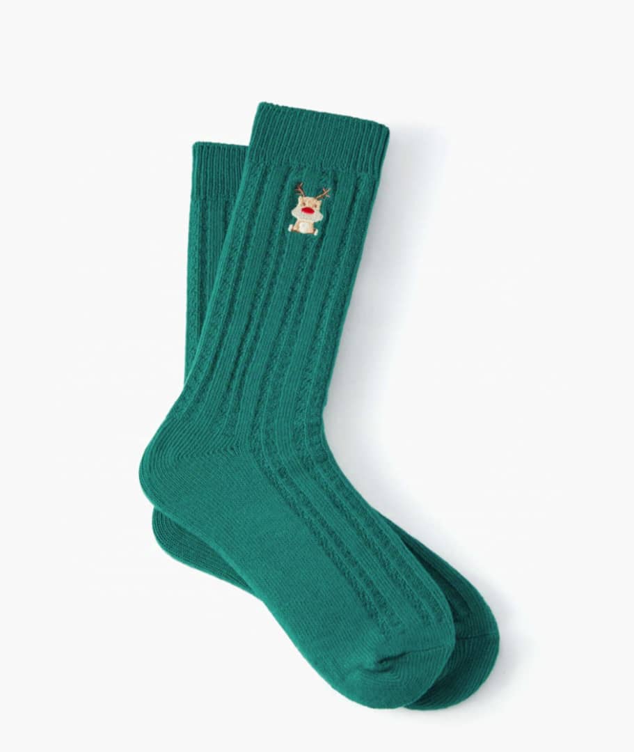 ANKLE SOCKS GREEN RENO