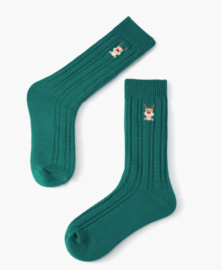 ANKLE SOCKS GREEN RENO