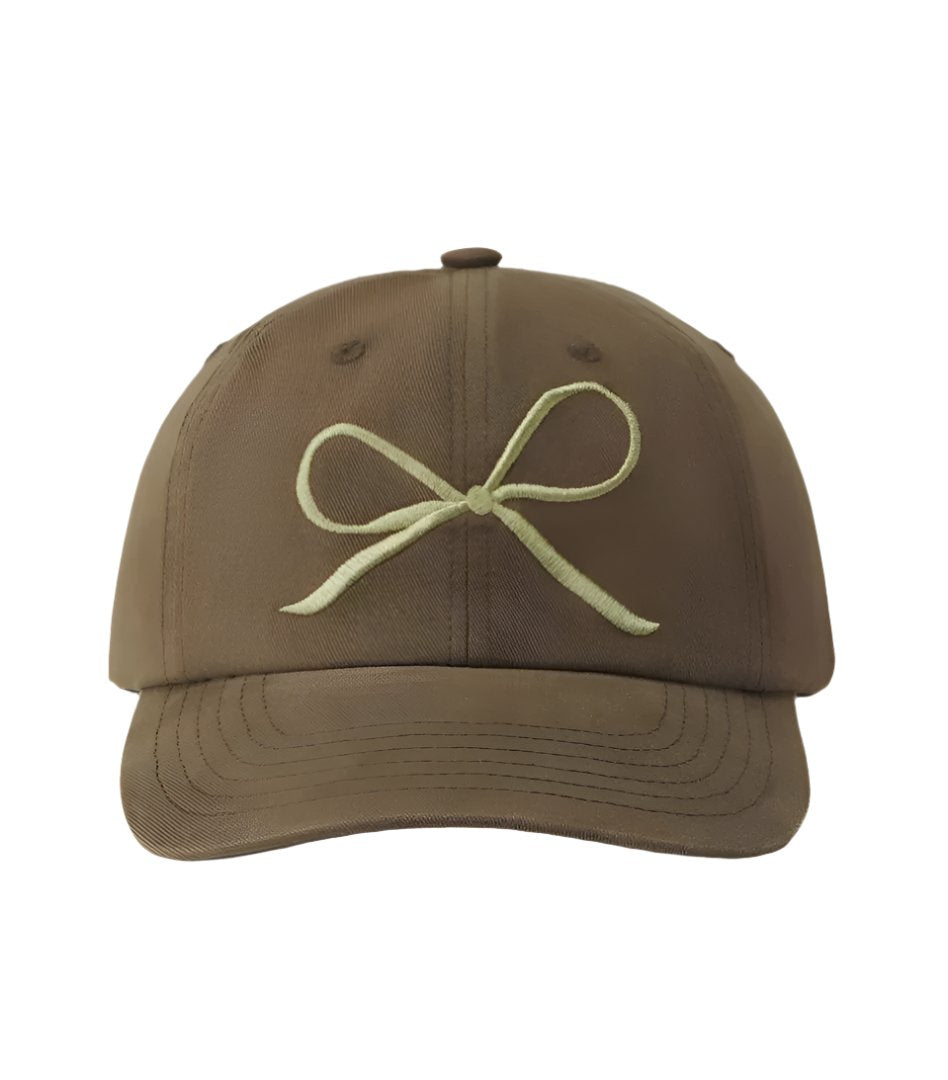 BROWN BOW  CAP