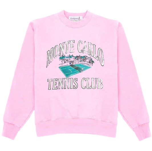 MONTE CARLO TC RUGGED CREWNECK PINK