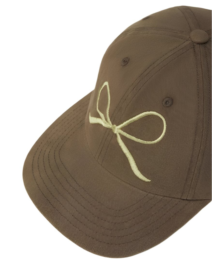 BROWN BOW  CAP