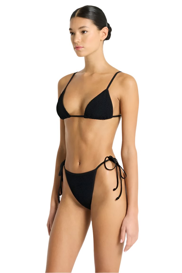 LUANA/ANISHA TRIANGLE BIKINI BLACK