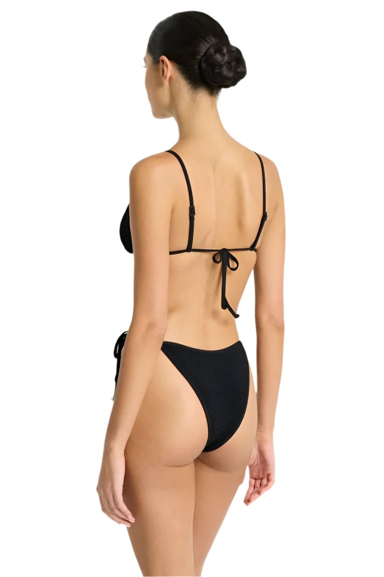 LUANA/ANISHA TRIANGLE BIKINI BLACK