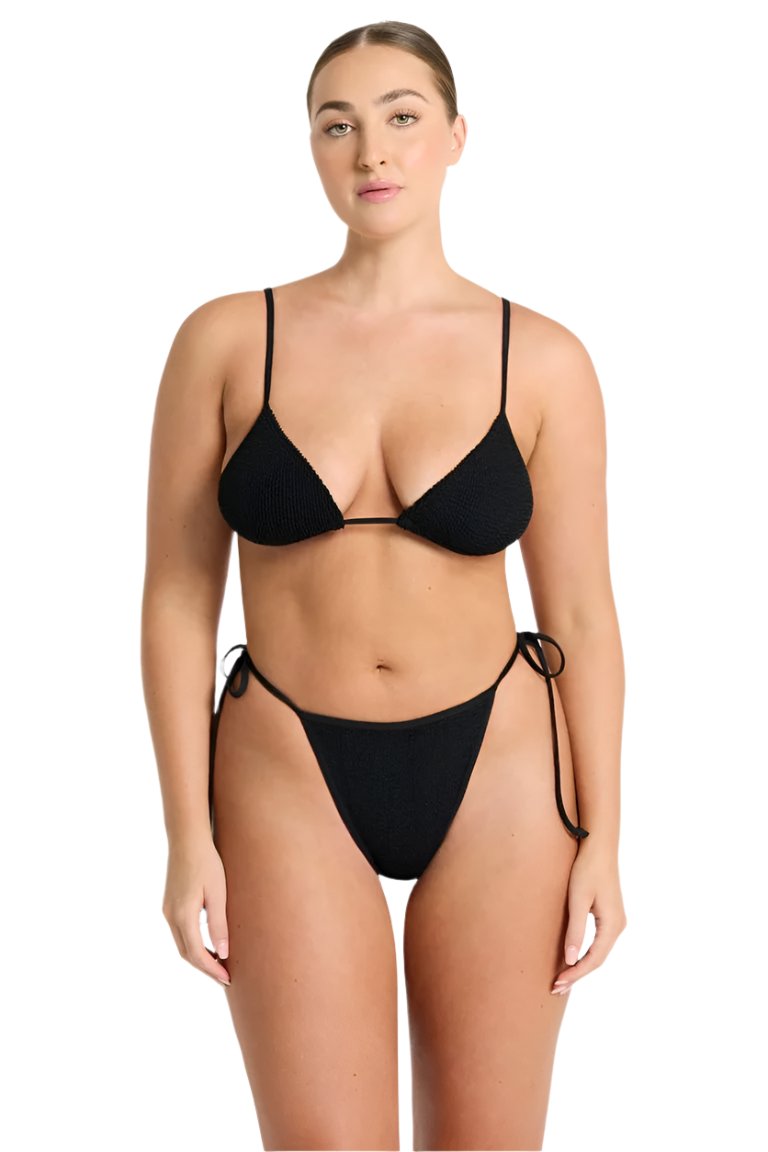 LUANA/ANISHA TRIANGLE BIKINI BLACK