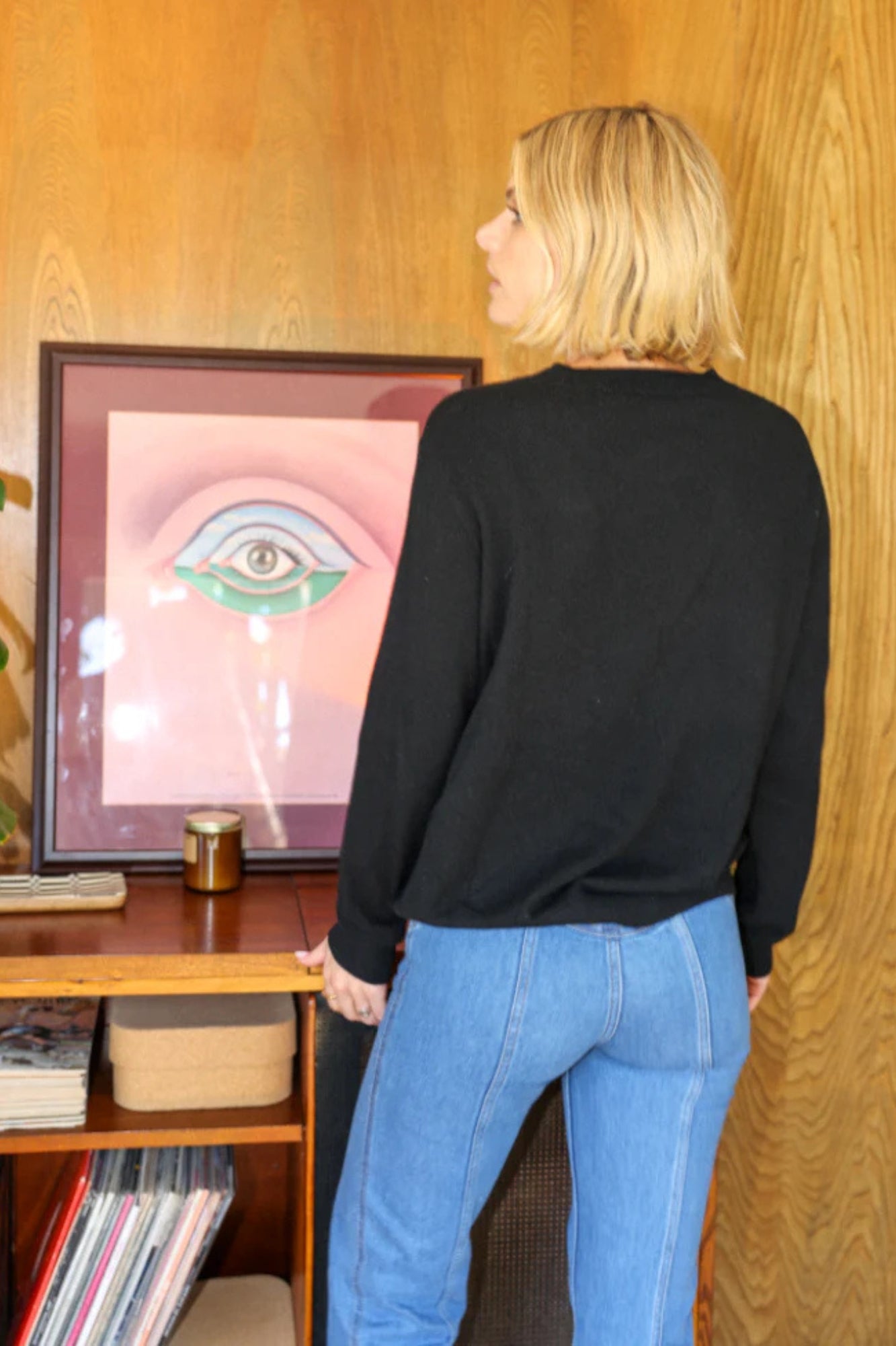 RAINBOW COWBOY CASHMERE SWEATER