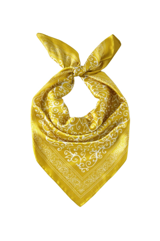 YELLOW HEADSCARF