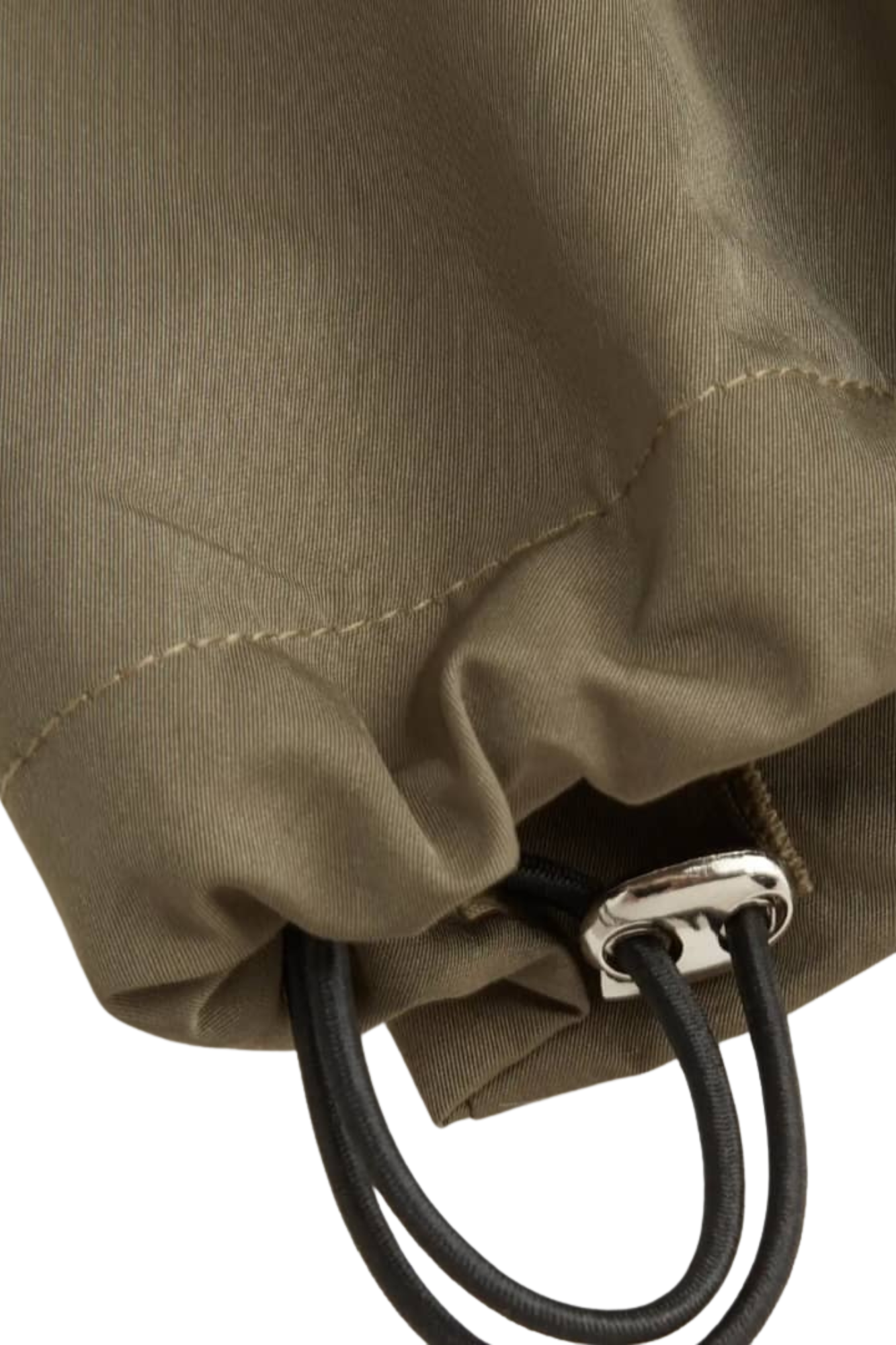 DARK GREEN WIDE LEG CARGO PANTS